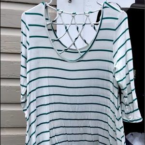 Striped tunic